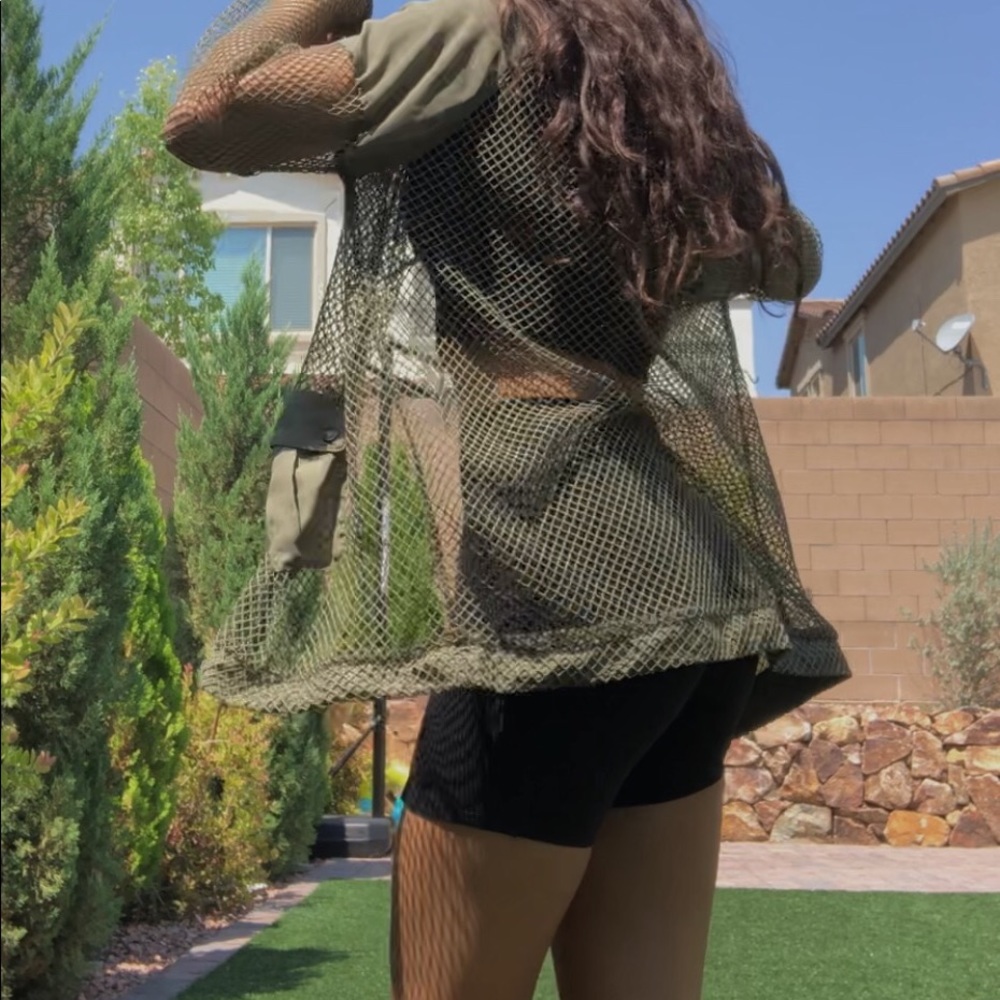 Gentlefawn fishnet jacket